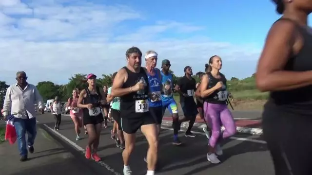 17ème édition des Foulées Marie Galante 2022 -  raccord battu