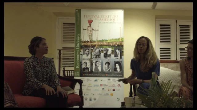 Le Festival des Amériques à Murat  :  2 auteures  Raphaelle `Red  et Charmaine Wilkerson