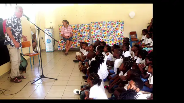 Alain moisan découvrons son nouveau spectacle à l'école de Grelin