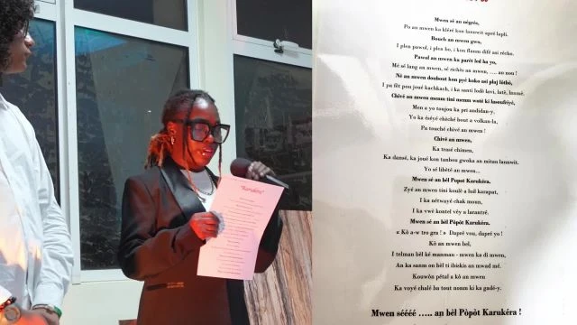 Les lycéens du lycée Hyacinthe Bastaraud de Grand Bourg s'exposent